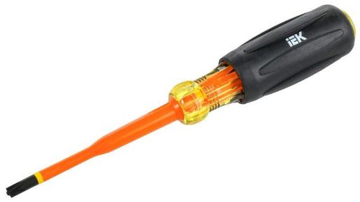 Изображение Отвертка диэлектрическая SLIM PZ/SL2х100 Т3 ARMA2L 5 IEK A2L5-SC31-T3-ZS-20-100