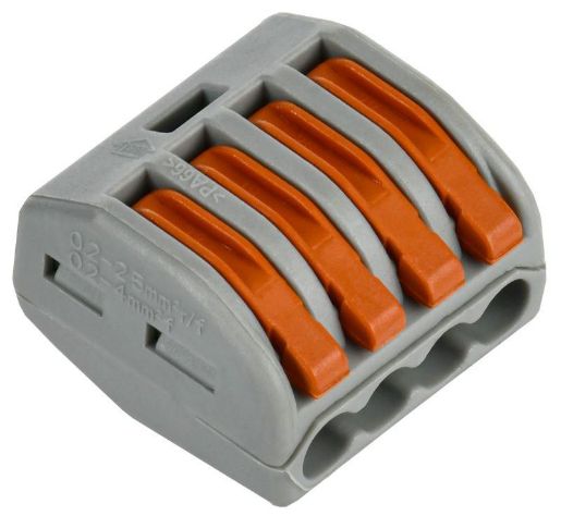 Изображение Клемма строительно-монтажная СМК 222-414 (уп.4шт) IEK UKZ20-414-004