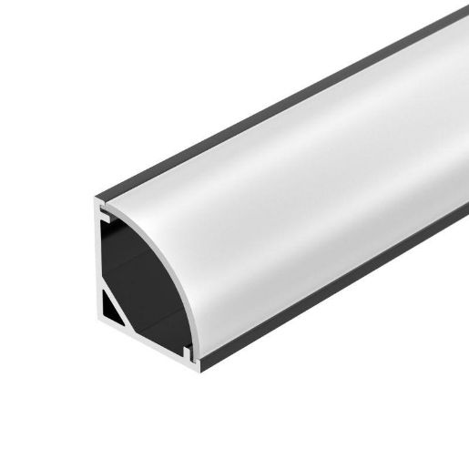 Изображение Профиль SL-KANT-H16-2000 BLACK 2м алюм. Arlight 037116