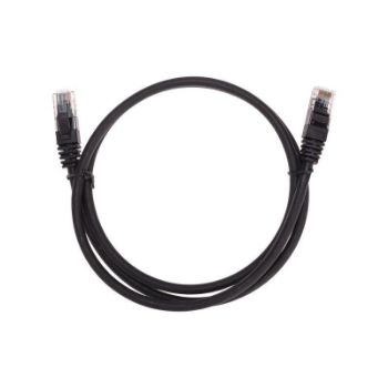 Изображение Патч-корд U/UTP CAT 6 RJ45-RJ45 26AWG LSZH черн. 1м Rexant 02-0292-1