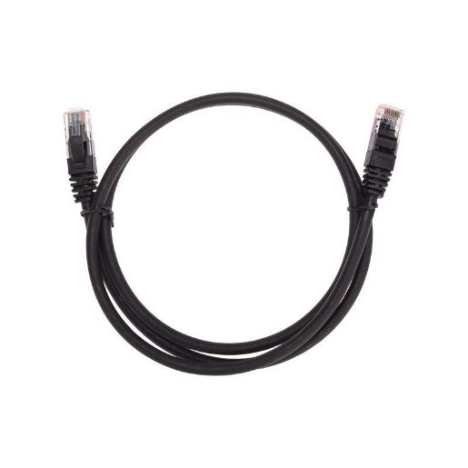 Изображение Патч-корд U/UTP CAT 6 RJ45-RJ45 26AWG LSZH черн. 1м Rexant 02-0292-1