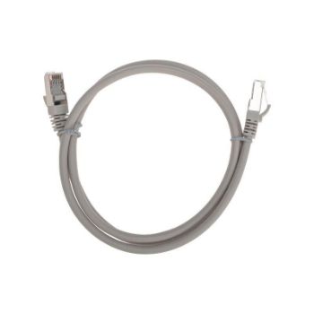 Изображение Патч-корд F/UTP кат.6 RJ45-RJ45 26AWG LSZH 1м сер. Rexant 02-0210-1