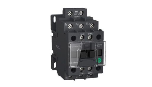 Изображение Контактор MC1D 3п 12А кат. 220В AC 1НО+1НЗ SE MC1D12M7