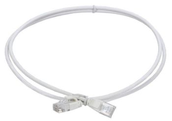 Изображение Патч-корд кат.5E UTP LSZH 2м slim колпачок с язычком бел. ITK PC08-C5EUL-2M-SL-WT