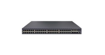 Изображение Коммутатор управляемый L2++ Stack 48 BASE-T 1000Мбит/с портов 6 10G SFP+1 Console 1U 19дюйм 220В NIKOMAX GL-SW-G201-54TC