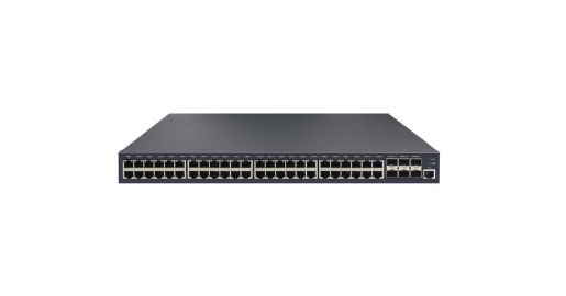 Изображение Коммутатор управляемый L2++ Stack 48 BASE-T 1000Мбит/с портов 6 10G SFP+1 Console 1U 19дюйм 220В NIKOMAX GL-SW-G201-54TC