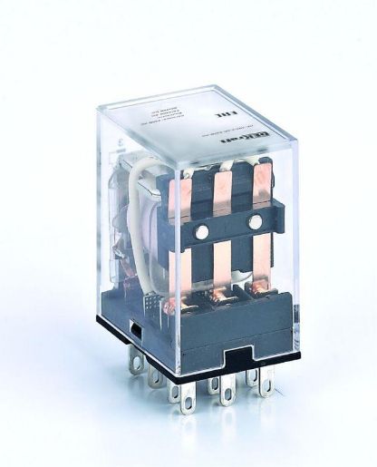 Изображение Реле промежуточное ПР-102 5А 230В AC 3 конт. с LED-индикацией DEKraft 23883DEK
