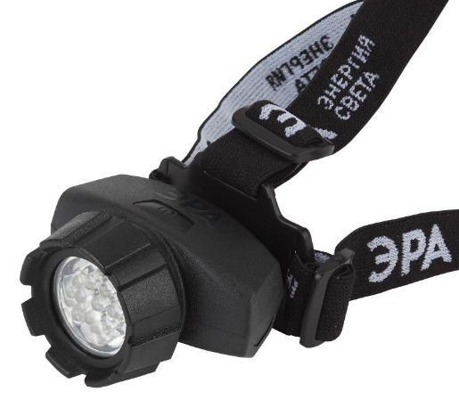 Изображение Фонарь GB-604 налобный 18хLED 3хAAA 4 реж. черн. блист. ЭРА Б0031384