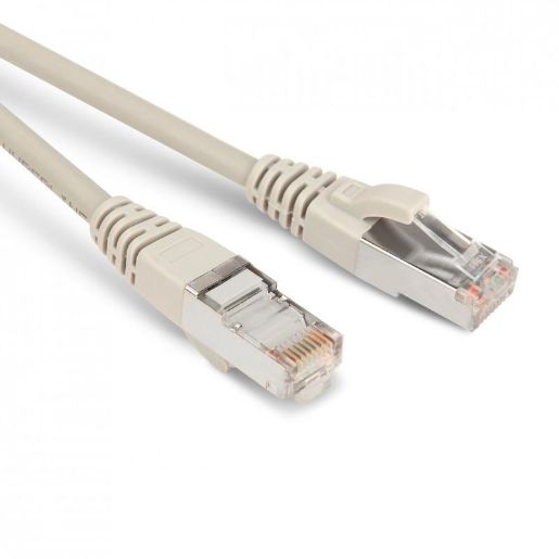 Изображение Патч-корд реверсивный PC-LPM-STP-RJ45-REV-RJ45-C5e-10M-GY F/UTP экранированный Hyperline 20317