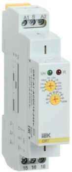 Изображение Реле задержки включения ORT 1 контакт 12-240В AC/DC IEK ORT-A1-ACDC12-240V