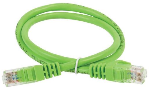 Изображение Патч-корд кат.5E UTP LSZH 1м зел. ITK PC02-C5EUL-1M