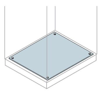 Изображение Панель нижняя фикс. 600х400мм ABB EF6043