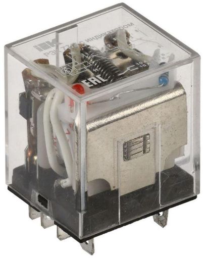 Изображение Реле РЭК 77-3(LY3) с инд. 10А 12В DC IEK RRP10-3-10-012D-LED