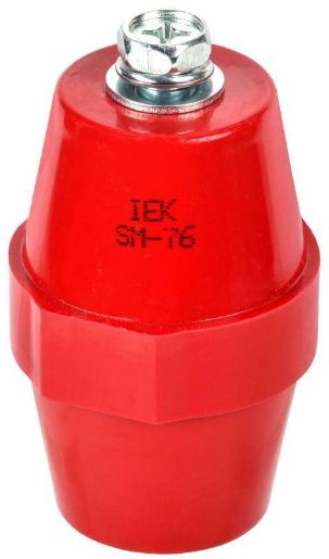 Изображение Изолятор SM76 (М10) силовой с болтом IEK YIS11-76-25-B