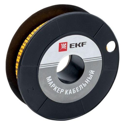 Изображение Маркер каб. 1.5кв.мм "6" (к-1000ед) (ЕС-0) EKF plc-KM-1.5-6