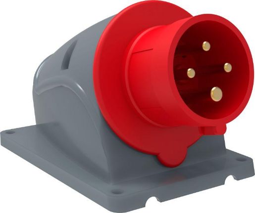 Изображение Вилка электрическая наружн. уст. 16А 3P+PE 380В IP44 MAGNUM ССИ-514 IEK PSN52-016-4