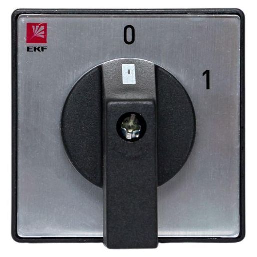 Изображение Переключатель кулачковый ПК-1-12 2П 10А "0-1" EKF pk-1-12-10