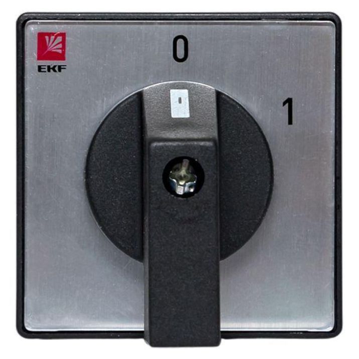 Изображение Переключатель кулачковый ПК-1-12 2П 10А "0-1" EKF pk-1-12-10