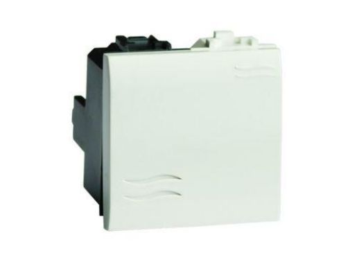 Изображение Переключатель 1-кл. 2мод. Brava 16А IP20 бел. DKC 76012B