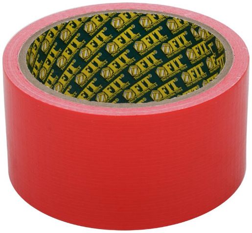Изображение Лента клейкая универсальная армированная "Ductape" 48ммх10м красн. FIT 11772