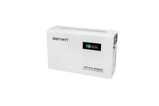 Изображение Стабилизатор напряжения настенный SMARTWATT AVR SLIM 5000RW 4512020310005