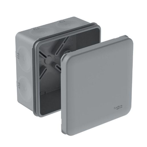 Изображение Коробка распределительная MultiBox IP66 85х85х42 DIY (со стикером) сер. SE IMT351971