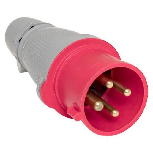 Изображение Вилка переносная 024 3Р+РЕ 32А 380В IP44 PROxima EKF ps-024-32-380-PRO