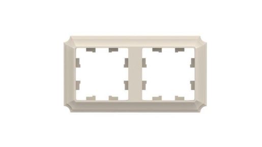 Изображение Рамка 2-пост. AtlasDesign Antique универс. беж. SE ATN100202