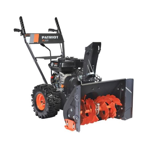 Изображение Снегоуборщик PS 601 7 л.с. стартер ручной ковш 66см колеса Winter Extreme 14х5.50-6; PATRIOT 426108601