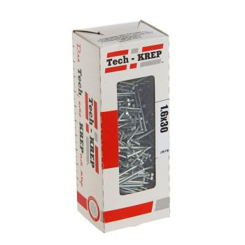Изображение Гвоздь финишный 1.6х30 оцинк. (уп.0.3кг) Tech-Krep/Zitar 105194