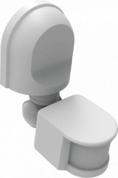 Изображение Датчик движения инфракрасный ДДИ-101 02 1200Вт 2-12м 180град. бел. DEKraft 60131DEK