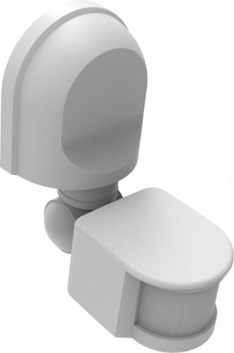 Изображение Датчик движения инфракрасный ДДИ-101 02 1200Вт 2-12м 180град. бел. DEKraft 60131DEK