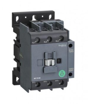 Изображение Контактор MC1E 3п 40А кат. 220В/230В AC 1НО+1НЗ SE MC1E40M7