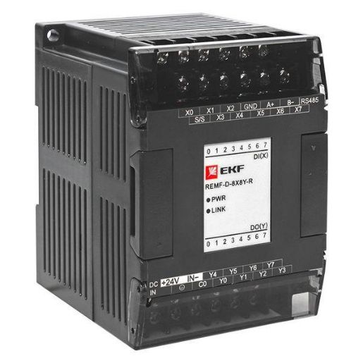 Изображение Модуль дискретного в/в REMF 8/8 PRO-Logic EKF REMF-D-8X8Y-R