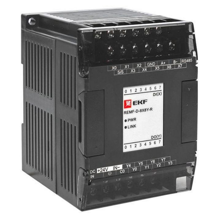 Изображение Модуль дискретного в/в REMF 8/8 PRO-Logic EKF REMF-D-8X8Y-R