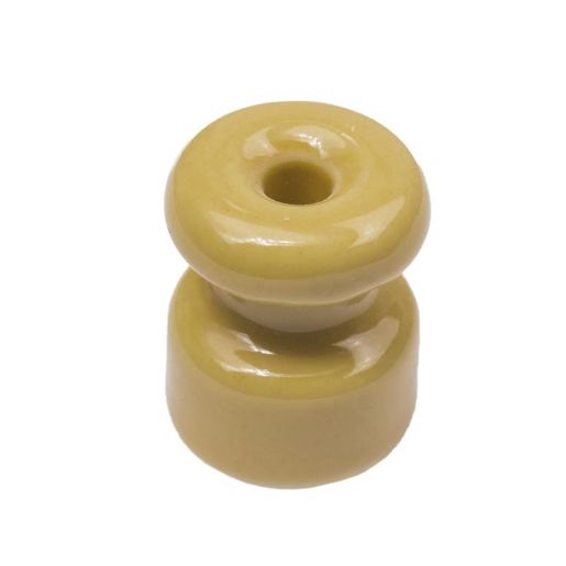Изображение Изолятор ОП керамика песочн. зол. (уп.50шт) Bironi R1-551-019-50