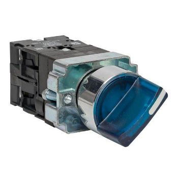 Изображение Переключатель BD21 2P с син. подсветкой 230В NO PROxima EKF xb2-bk21-b-230