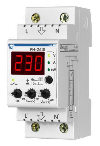 Изображение Реле напряжения PH-263 T НовАтек-Электро 3425600263т