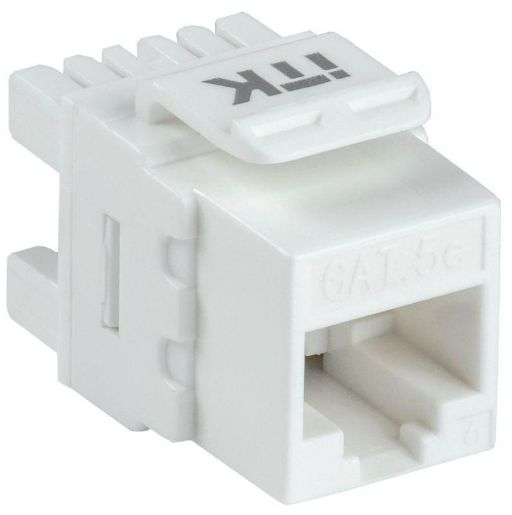 Изображение Модуль Keystone Jack кат.5E UTP 110 IDC 180град. ITK CS1-1C5EU-12