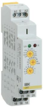 Изображение Реле времени многофункц. ORT 2 контакта 230В AC IEK ORT-M2-AC230V