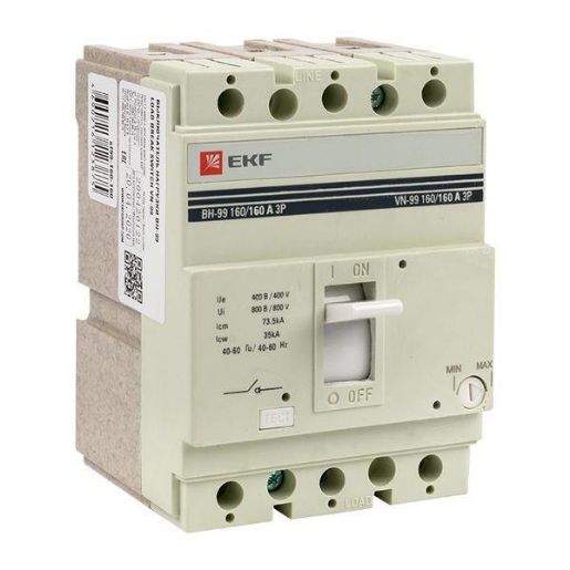 Изображение Выключатель нагрузки 3п ВН-99 160/160А EKF sl99-160-160