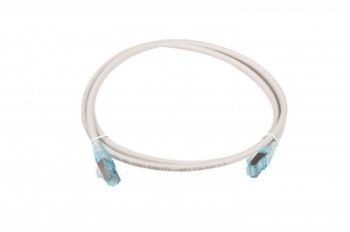 Изображение Патч-корд PC-LPM-STP-RJ45-RJ45-C6-1.5M-LSZH-GY F/UTP экранир. кат.6 LSZH 1.5м сер. Hyperline 42374