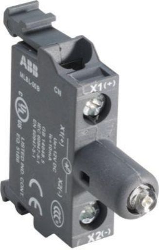 Изображение Патрон MLBL-08BL со встр. светодиод. син. 380В AC для боксов ABB 1SFA611621R2084