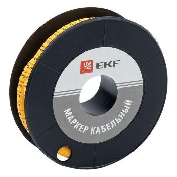 Изображение Маркер каб. 1.5кв.мм "3" (к-1000ед) (ЕС-0) EKF plc-KM-1.5-3
