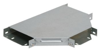 Изображение Ответвитель для лотка Т-образ. горизонт. 300х50 с кр. IEK CLP1T-050-300