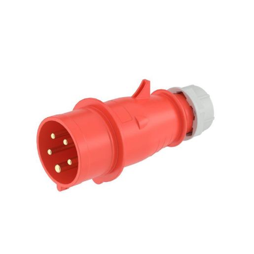 Изображение Вилка эл. каб. 32А 3P+E+N 400В IP44 DKC DIS2133237