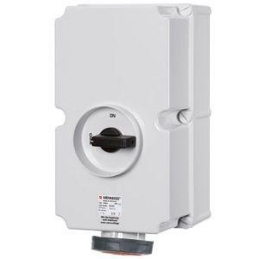 Изображение Розетка наружн. уст. Duo 125А 3P+E+N IP67 с мех. блок. Mennekes 5692A