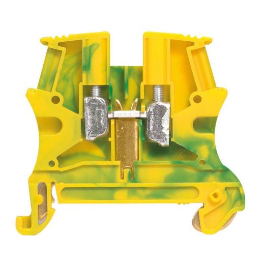 Изображение Блок клеммный Viking3 10х10мм жел/зел. Leg 037173