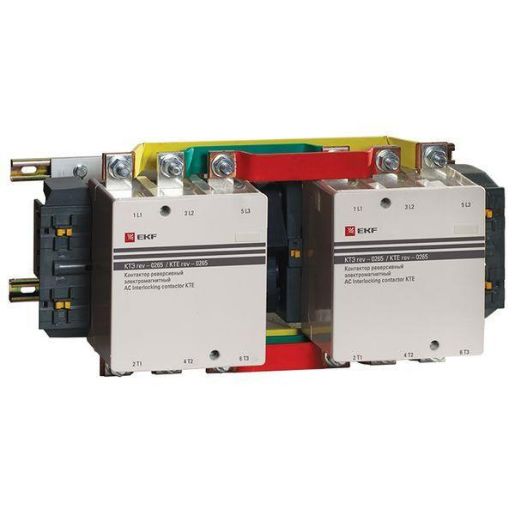 Изображение Контактор реверсивный КТЭ 265А кат. 230В AC 2НО EKF ctr-b-r-265