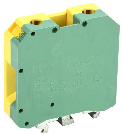 Изображение Зажим наборный ЗНИ-70PEN 70кв.мм (JXB-земля) IEK YZN20-070-K52